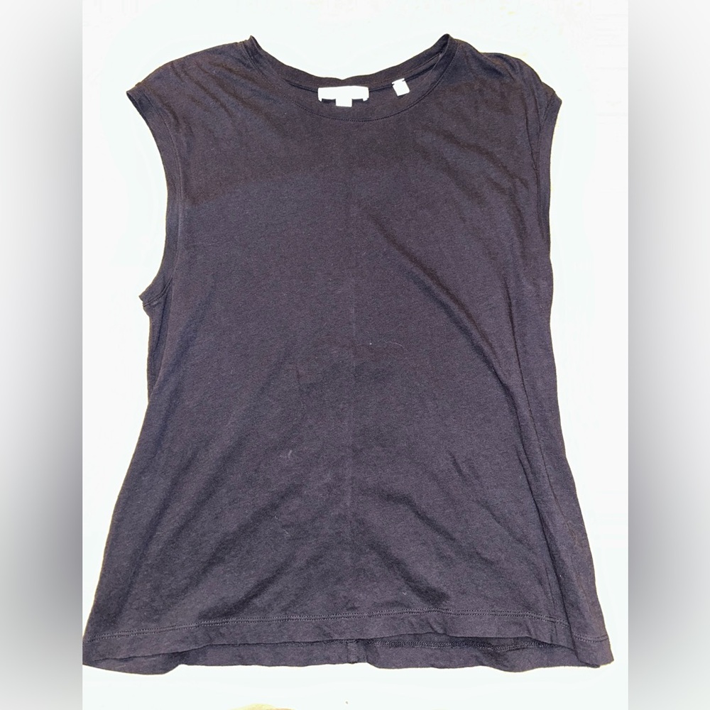 Vince Black Muscle Tee